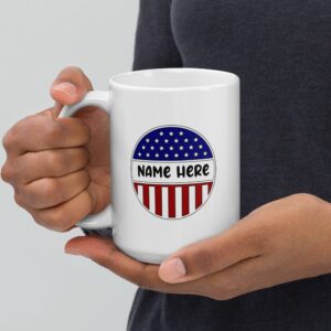 We the People God Bless the USA Mug