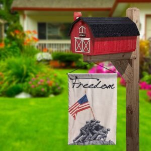 Freedom 4th of July Garden Flag