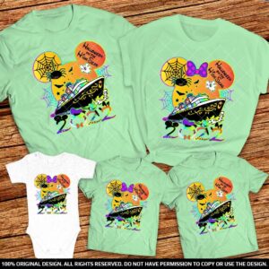 Halloween on the High Seas Disney Cruise Line Family shirts