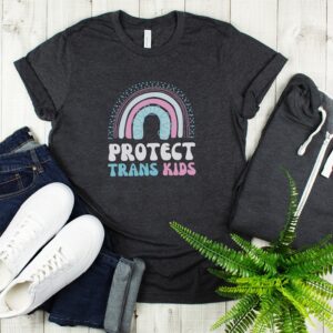 Protect Trans Kids Rainbow Shirt