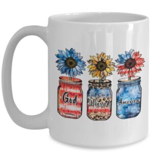 God Blessed America Coffee Mug