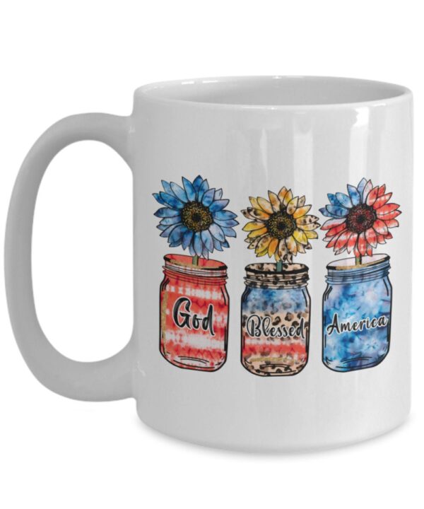 God Blessed America Coffee Mug