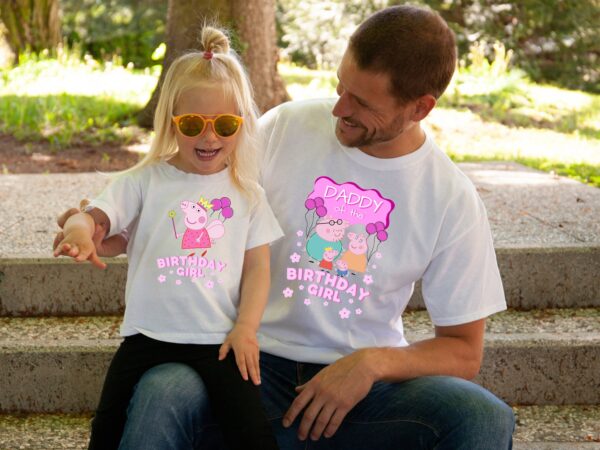 Custom Peppa Birthday Shirt