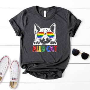 LGBT Ally Cat Shirt