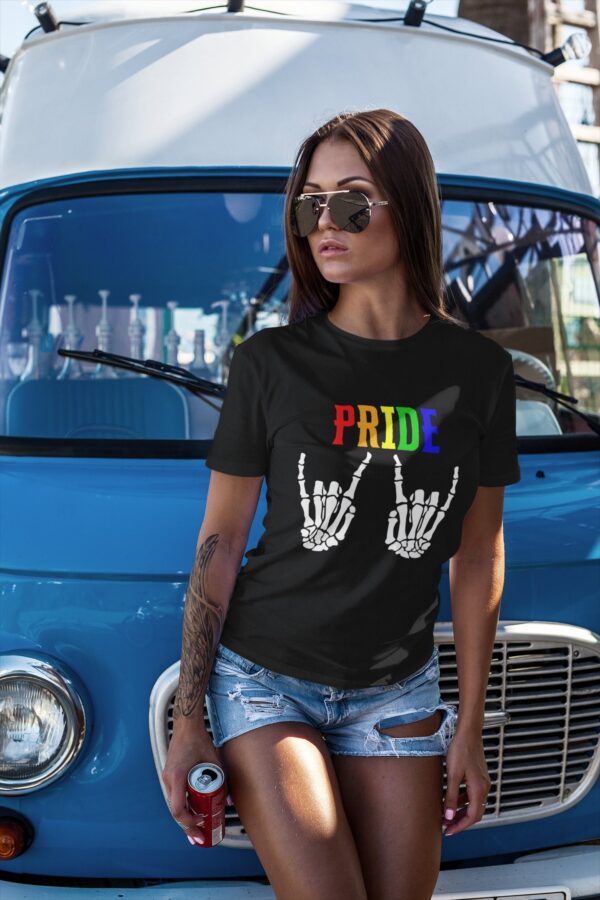 Pride Rainbow Skeleton Shirt