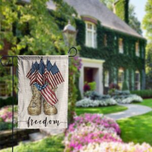 Patriotic Memorial Day Garden Flag