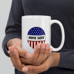 We the People God Bless the USA Mug