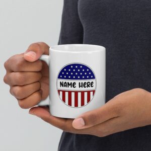 We The People God Bless USA Mug