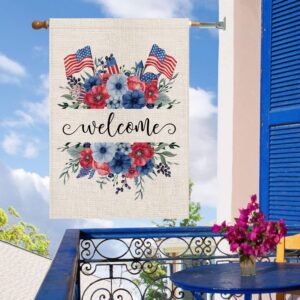 4th of July Independence Day Garden Flag