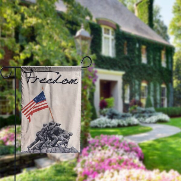 Freedom 4th Of July Garden Flag