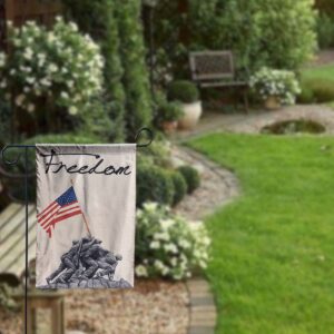 Freedom 4th of July Garden Flag