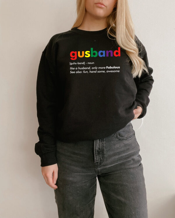 Gusband LGBT Gay Husband Definition Rainbow Shirt