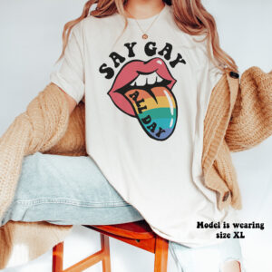 Say Gay All Day Shirt