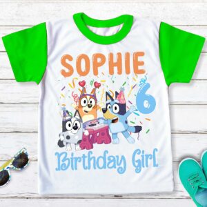 Blue Dog Funny Birthday Shirt