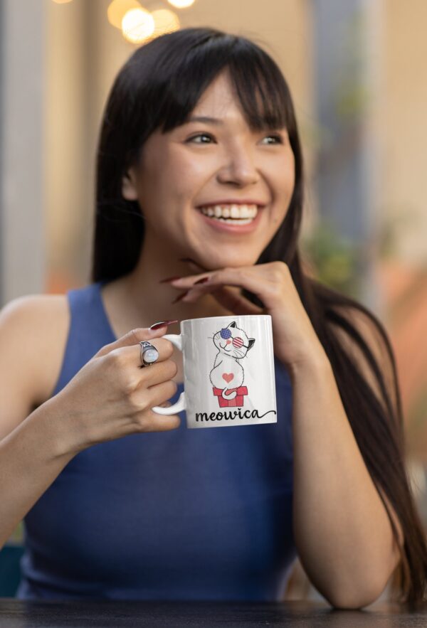 Meowica 4th Of July Coffee Mug