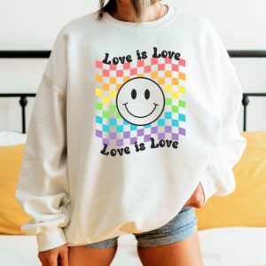 Love Is Love Smile Icon Shirt