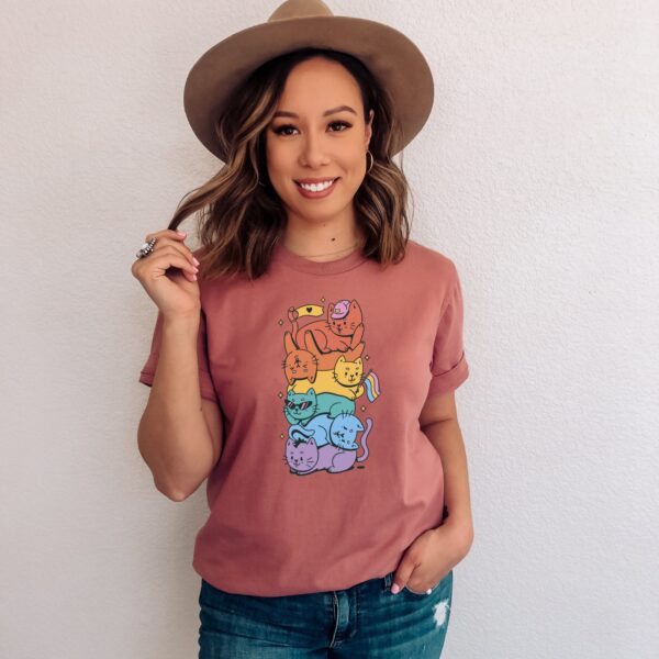 Gay Pride Cat LGBT Shirt