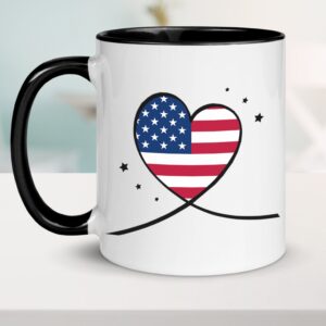 USA American Flag Mug