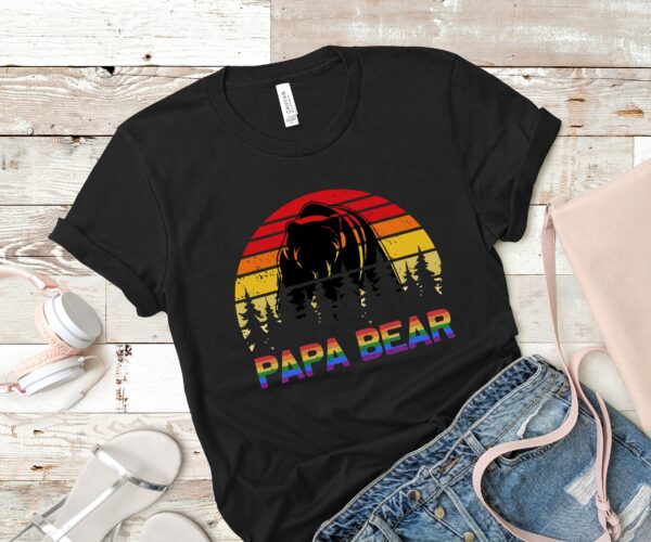 LGBT Papa Bear Shirt