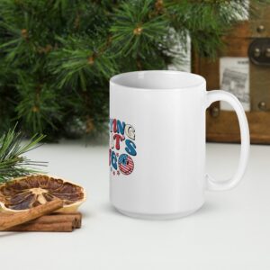 Partying 1776 Independence Day Mug