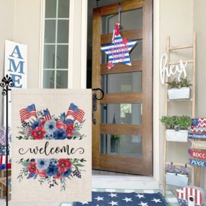 4th of July Independence Day Garden Flag