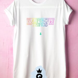 Stranger Things Rainbow Pride Tshirt