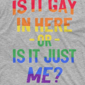 Is It Gay In Here Shirt