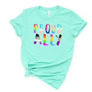 Proud Ally Gay Pride LGBTQ Shirt