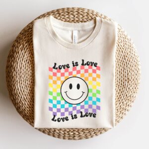 Love Is Love Smile Icon Shirt