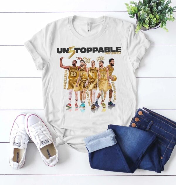 Gold Blooded Unstoppable Warriors Shirt