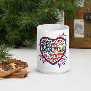 American Love Independence Day Mug