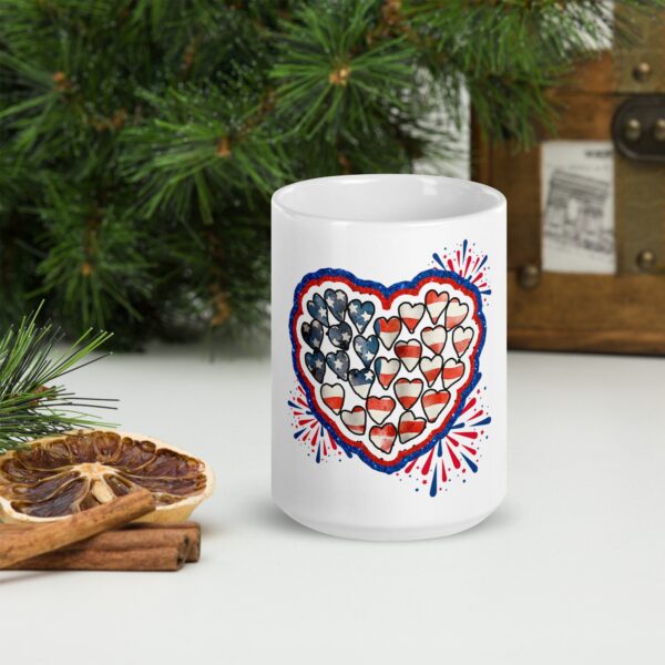 American Love Independence Day Mug