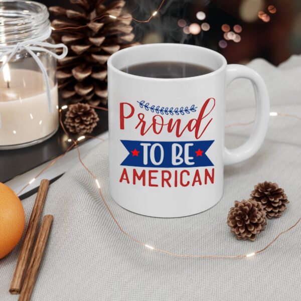 American Pride Independence Day Patriotic Mug