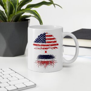 Immigrant Roots Tee Coffee Mug Cup