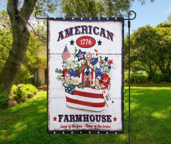 Independence Day Fourth Of July Garden Flag