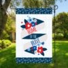 Welcome July 4th Garden Flag