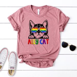 LGBT Ally Cat Shirt