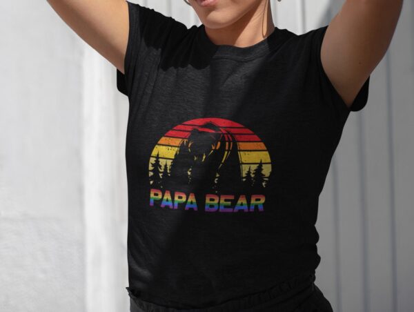 LGBT Papa Bear Shirt