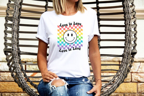 Love Is Smile Icon Shirt