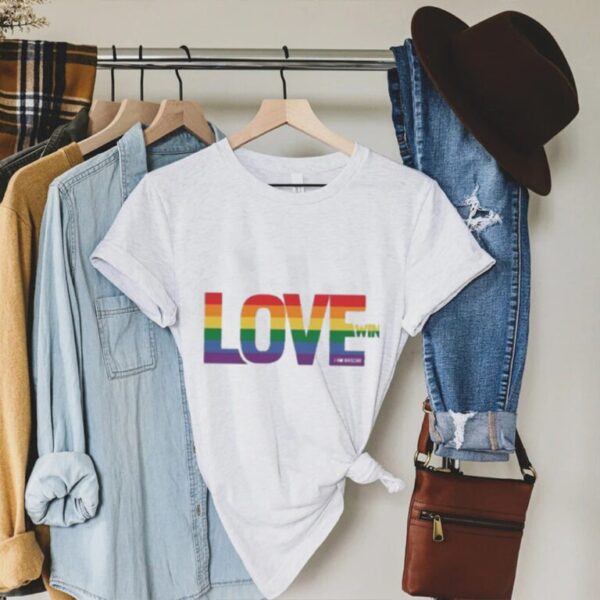 Love Wins I Am NASCAR Pride T-Shirt