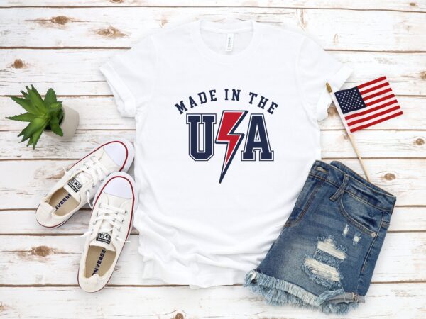 Made In The USA Colored T-Shirt