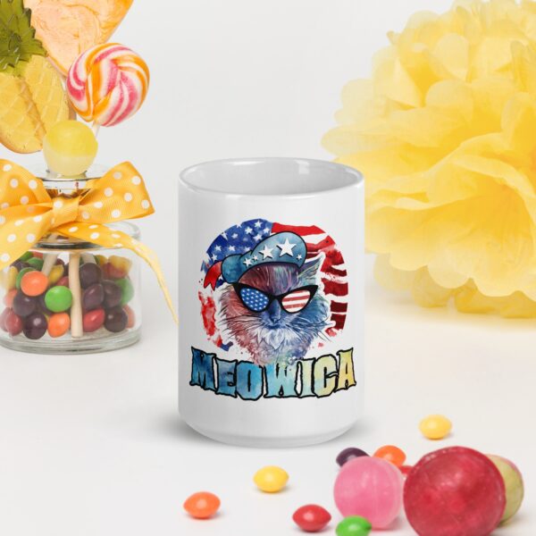 Meowica Independence Day Mug