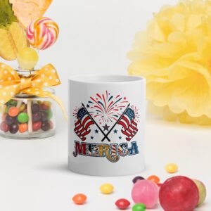 Merica Independence Day Mug