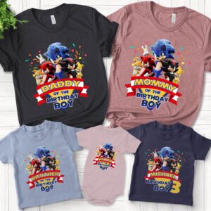 New Sonic The Hedgehog 2 Shirt