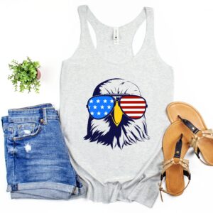 Patriotic Eagle With Sunglasses Shirt