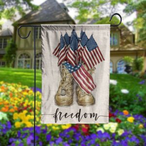 Patriotic Memorial Day Garden Flag