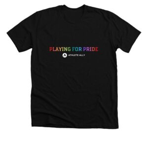 Playing For Pride LGBT Transgender Shirt