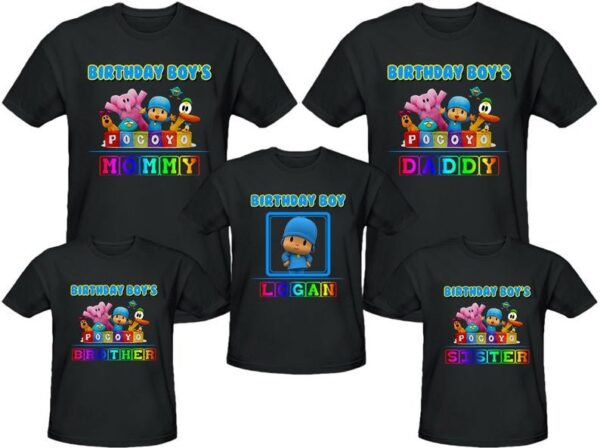 Pocoyo Birthday Boy Shirt