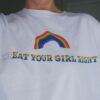 Pride Month Rainbow Hand Shirt