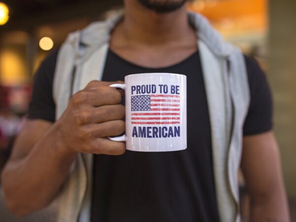 Proud To Be American Mug Drinkware